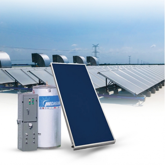 Máy nước nóng tách rời Megasun 400 lít chịu áp
